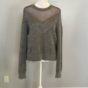 [rag & bone] Gray Mohair/Alpaca Sweater - Size Medium